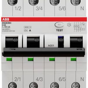 Wyłącznik różnicowoprądowy/automatyczny ABB 2CSR256140R1324 4 styki Wyłącznik różnicowoprądowy/automatyczny ABB 2CSR256140R1324 4 styki