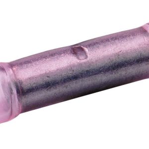 Złącze doczołowe z osłonką termokurczliwą 0.50 mm² z pełną izolacją czerwony DSG Canusa 7931100302 1 szt.