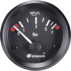 Wskaźnik ciśnienia oleju Equus, O52 mm Wskaźnik ciśnienia oleju Equus, O52 mm