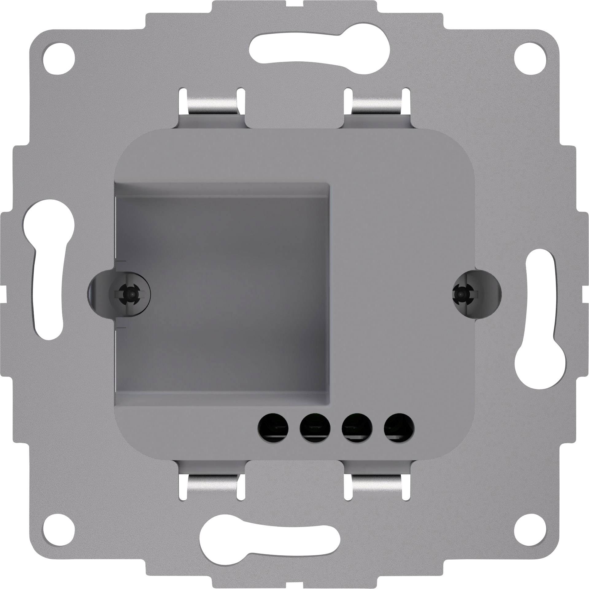Wkładka podtynkowa 2USB 2U-449450 IP20 jasnoszary - obrazek 1