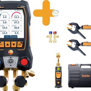 Zestaw Smart Vacuum testo 0564 2558 ciśnienie, temperatura funkcja dataloggera Zestaw Smart Vacuum testo 0564 2558 ciśnienie, temperatura funkcja dataloggera