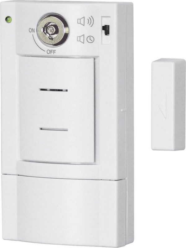 Alarm drzwiowy PENTATECH DG6 33609 z kluczem 95 dB