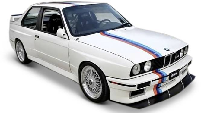 Model samochodu Bburago BMW M3 (E30) ´88 - obrazek 1