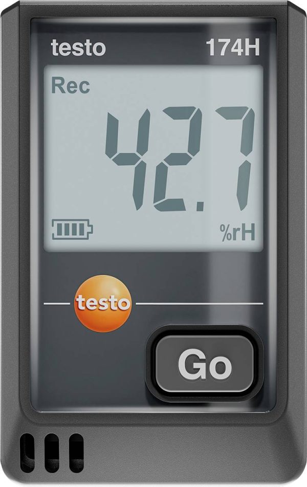 Rejestrator temperatury, Rejestrator wilgotności testo 174 H 0572 1741 02-ISO -20 do 70 °C