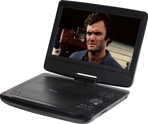 Denver MT-1097 Przenośny odtwarzacz DVD 25.4 cm 10 cal EEK: C (A – G) zasilanie akumulatorowe, zawiera kabel samochodowy