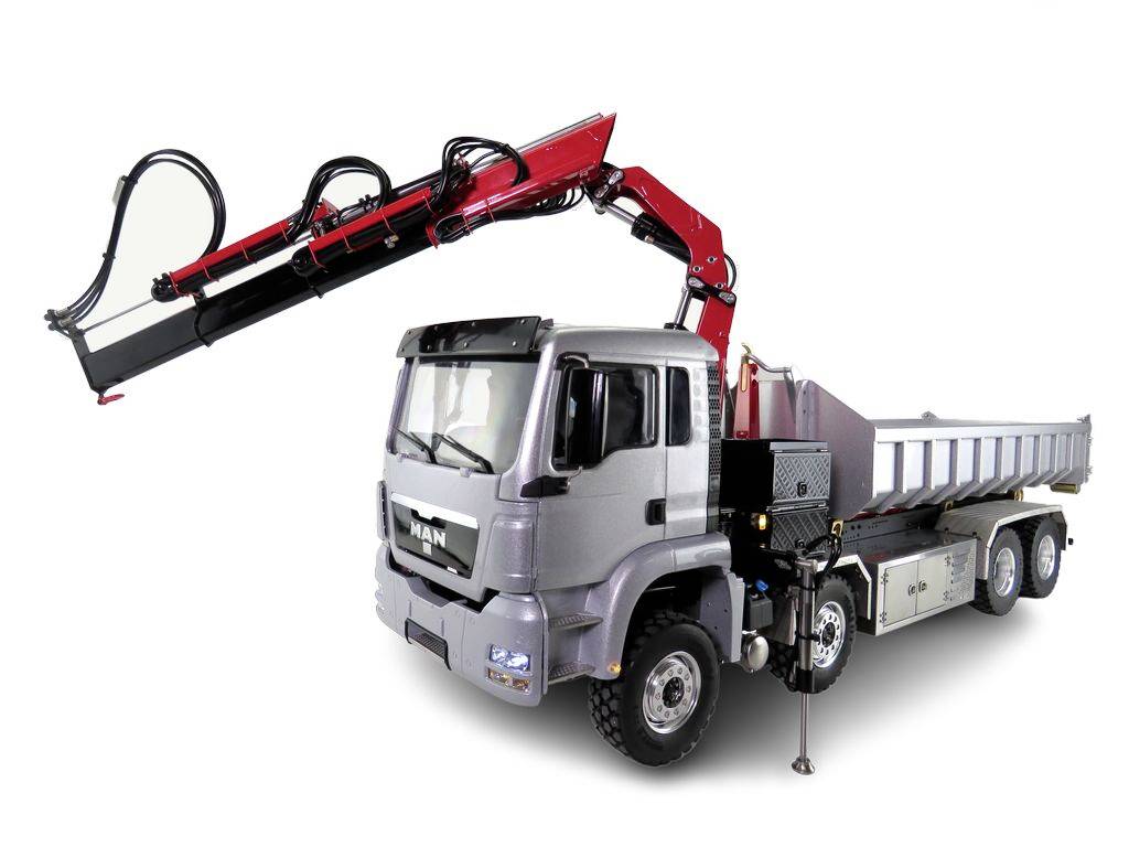 Model ciężarówki RC Thicon Models MAN TGS 8x8 1:14 Do samodzielnego złożenia - obrazek 1