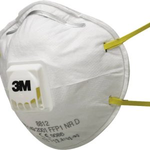 3M 8812 Maska przeciwpyłowa z wywietrznikiem FFP1 10 szt. EN 149:2001 DIN 149:2001