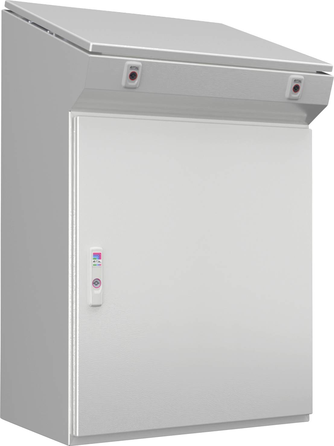 Rittal CX 6746.000 Biurko (S x W) 600 mm x 970 mm blacha stalowa szary (ral 7035) 1 szt. - obrazek 1