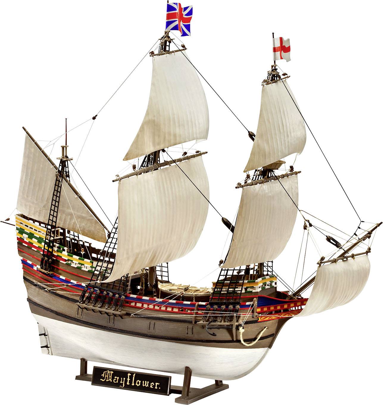 Modelu statku do sklejania Revell Mayflower 400th Anniversary 05684 1:83 - obrazek 1
