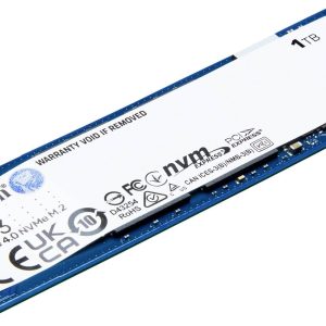 Dysk wewnętrzny SSD 1 TB Kingston NV3 PCIe 4.0 x4 Dysk wewnętrzny SSD 1 TB Kingston NV3 PCIe 4.0 x4