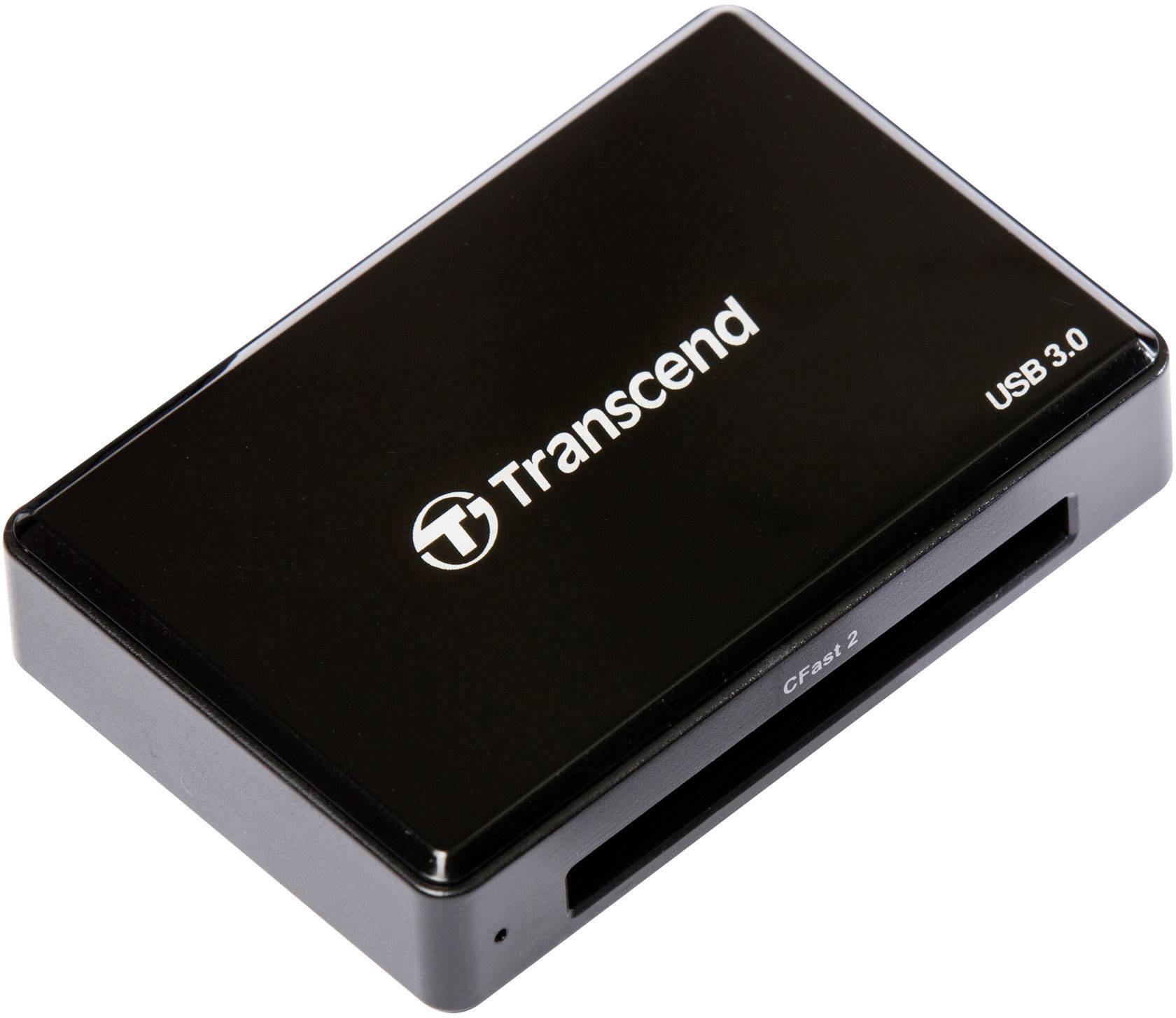 Czytnik kart pamięci, zewnętrzny Transcend RDF2 TS-RDF2 USB 3.1 - obrazek 1