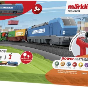 Pociąg towarowy Märklin World 29349 H0 Zestaw startowy Logistyka kontenerowa Pociąg towarowy Märklin World 29349 H0 Zestaw startowy Logistyka kontenerowa