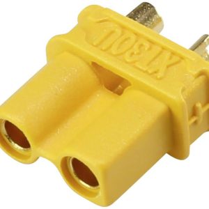 Złącze żeńskie akumulatora XT30U, 2 mm gniazdo Reely RE-6619107 pozłacane, do lutowania 1 szt. Złącze żeńskie akumulatora XT30U, 2 mm gniazdo Reely RE-6619107 pozłacane, do lutowania 1 szt.