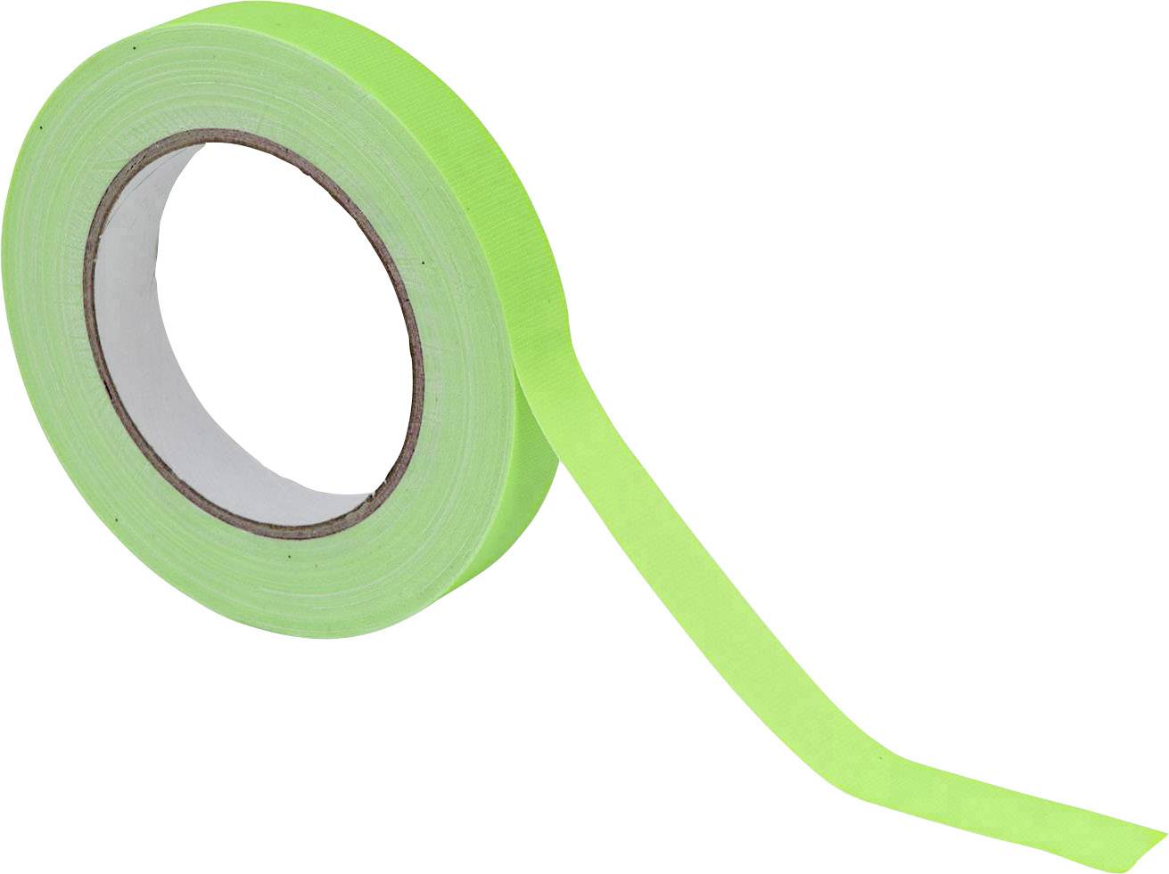 Taśma klejąca zielony neonowy (D x S) 25 m x 0.019 m - obrazek 1