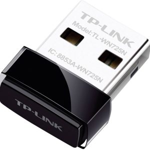 Karta sieciowa, adapter WiFi TP-LINK TL-WN725N, USB 2.0, 2.4 GHz, 150 MBit/s Karta sieciowa, adapter WiFi TP-LINK TL-WN725N, USB 2.0, 2.4 GHz, 150 MBit/s