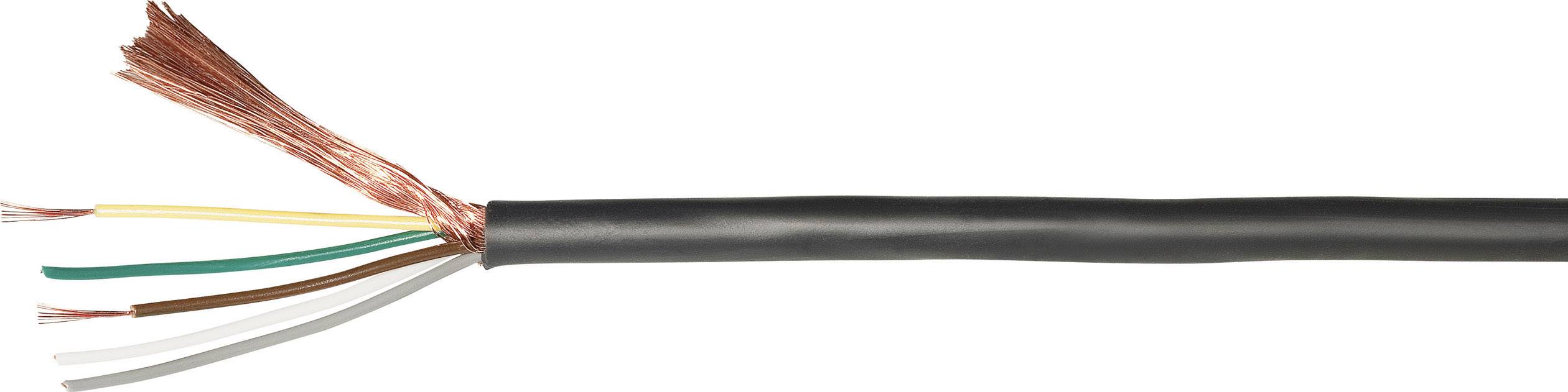 Przewód audio BKL Electronic 1509015, 5 x 0.22 mm², czarny, Produkty w metrach bieżących - obrazek 1