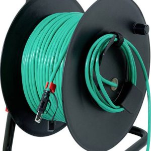 bęben na kable RJ45 LogiLink CQ3080S CQ3080S, CAT 6a, S/FTP, 80 m