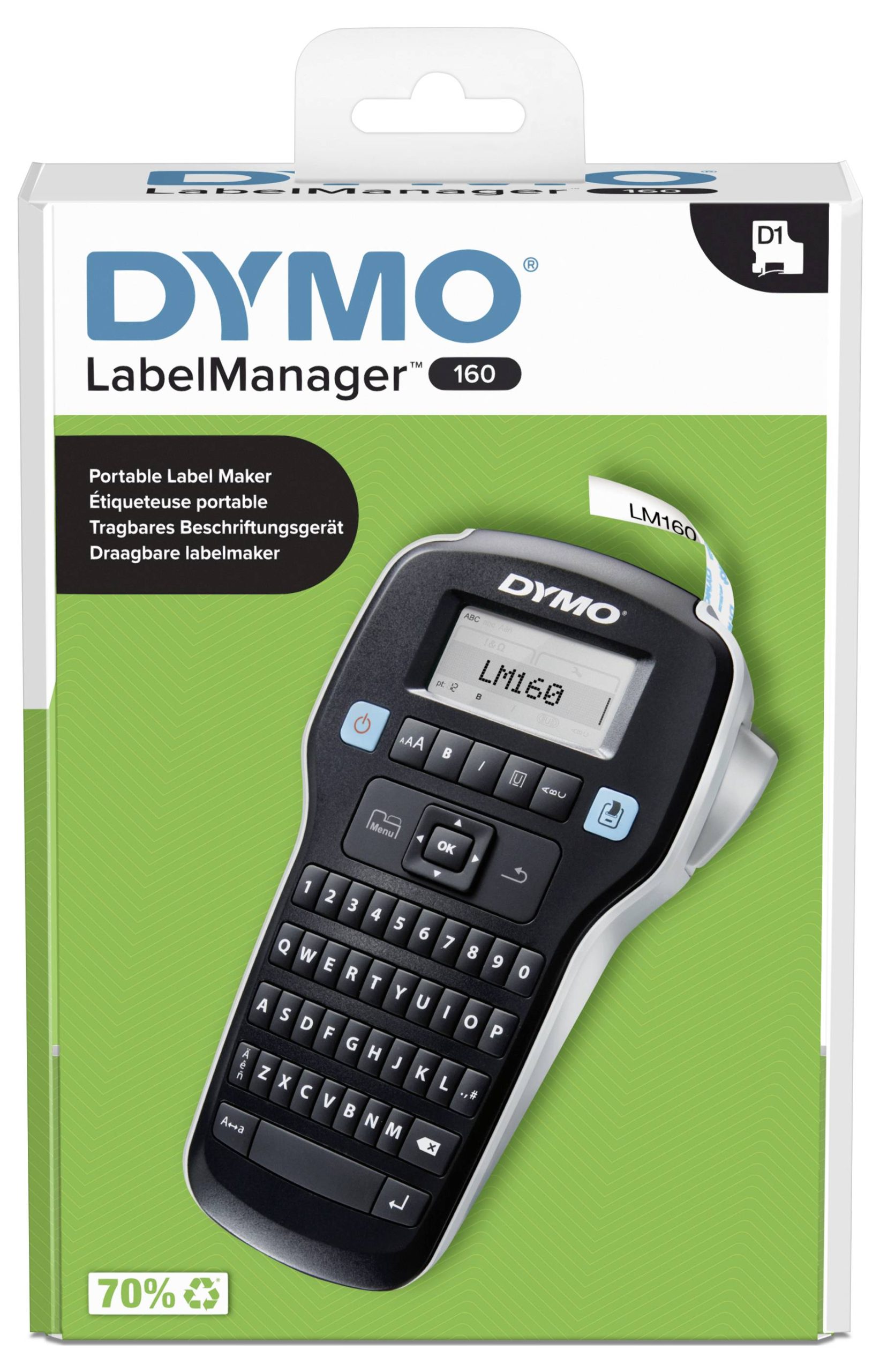 Drukarka etykiet DYMO 2174612, Przystosowana do taśmy: - obrazek 1