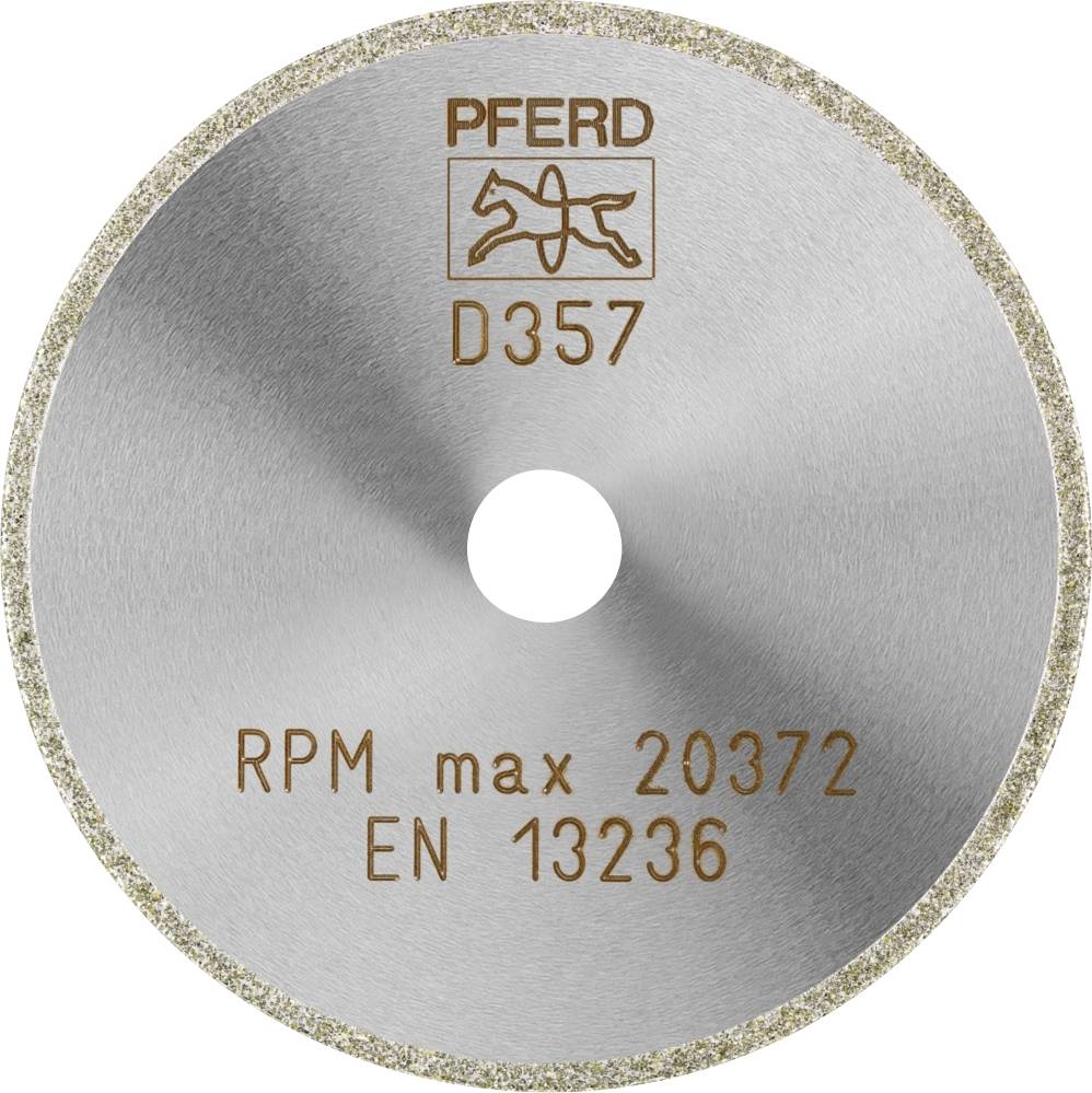 PFERD TOOLS 68407503 D1A1R 75-2-10 D 357 GAD Tarcza tnąca diamentowa Średnica 75 mm Średnica otworu 10 mm termoutwardzal - obrazek 1