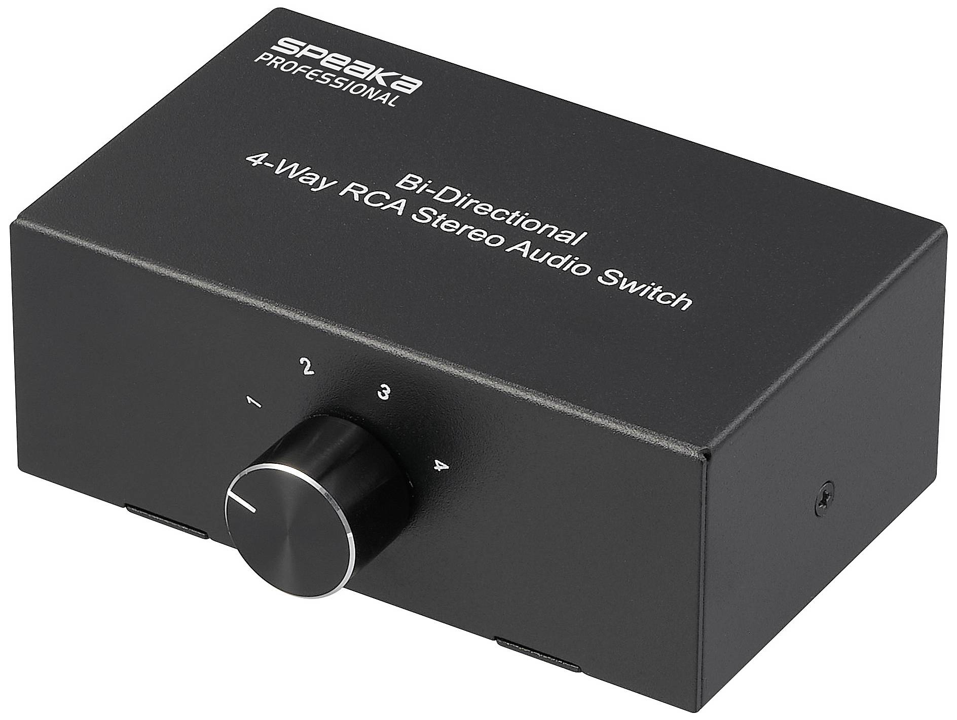 Przełącznik audio- cinch SpeaKa Professional SP-12540456 1 szt. - obrazek 1