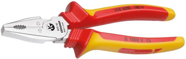 Kombinerki Gedore VDE 8250-180 H 1550950, 180 mm, 64 HRC, VDE