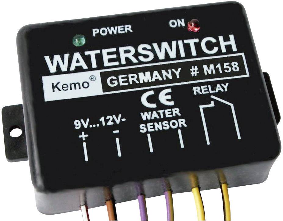 Czujki zalania wodą Kemo M158 Rodzaj produktu: element 9 - 12 V/DC - obrazek 1