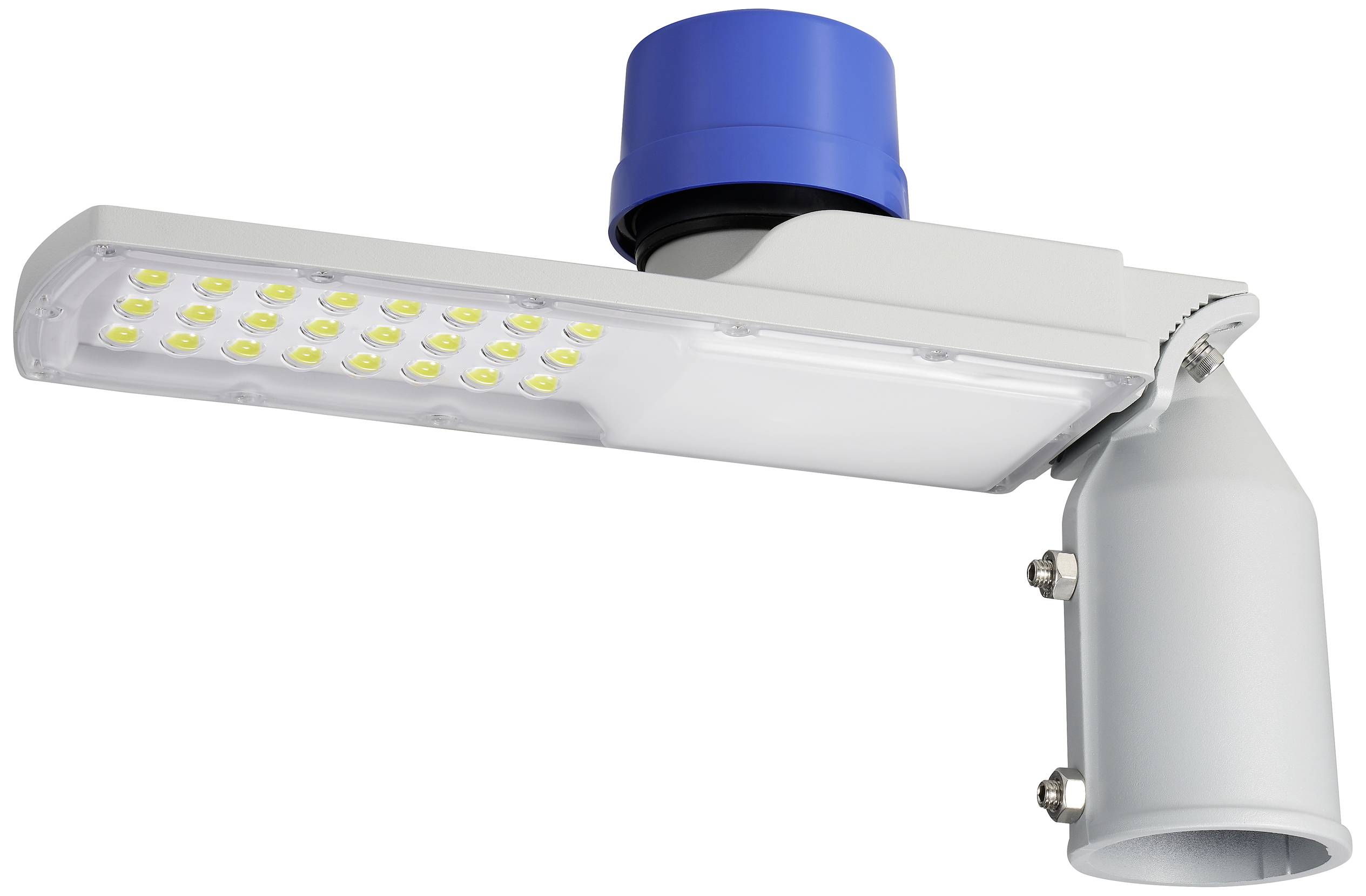Sygonix SY-5972858 Lampa uliczna LED EEK: C (A - G) SMD LED LED wbudowany na stałe 30 W szary - obrazek 1