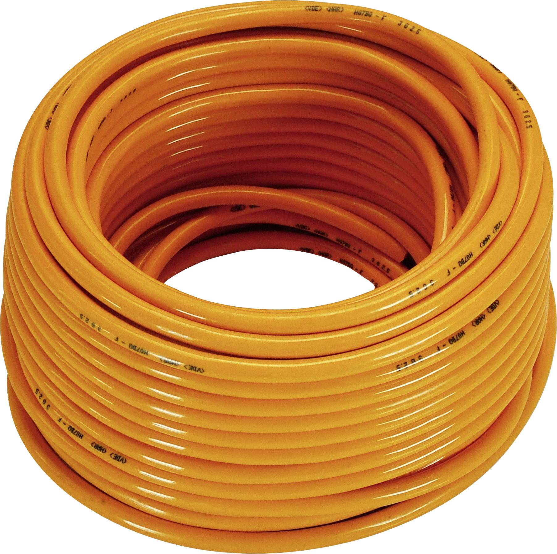 Kabel instalacyjny AS Schwabe 59447, 5 x 6 mm², 50 m, pomarańczowy - obrazek 1