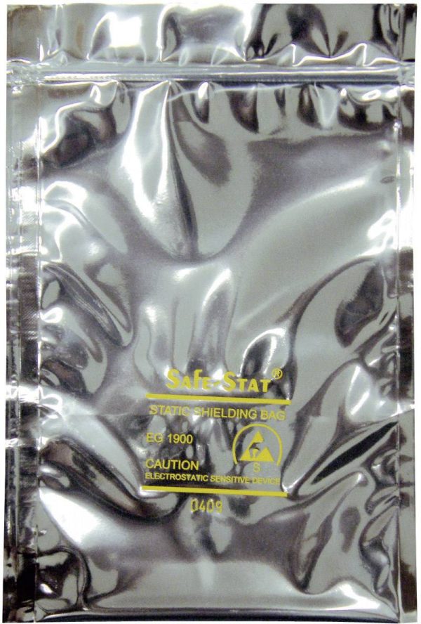 Torba ESD (D x S) 254 mm x 305 mm ekranowanie Kod ESD S BJZ możliwość wielokrotnego zamykania