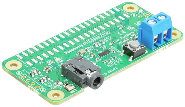 Raspberry Pi® IQaudio Codec Zero Karta dźwiękowa Raspberry Pi®