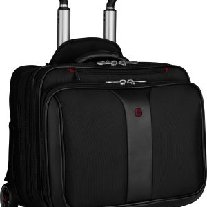 Walizka na laptopa, na kółkach Wenger Patriot 600662, 39,6 cm (15,6″) , Kolor producenta: czarny Walizka na laptopa, na kółkach Wenger Patriot 600662, 39,6 cm (15,6″) , Kolor producenta: czarny