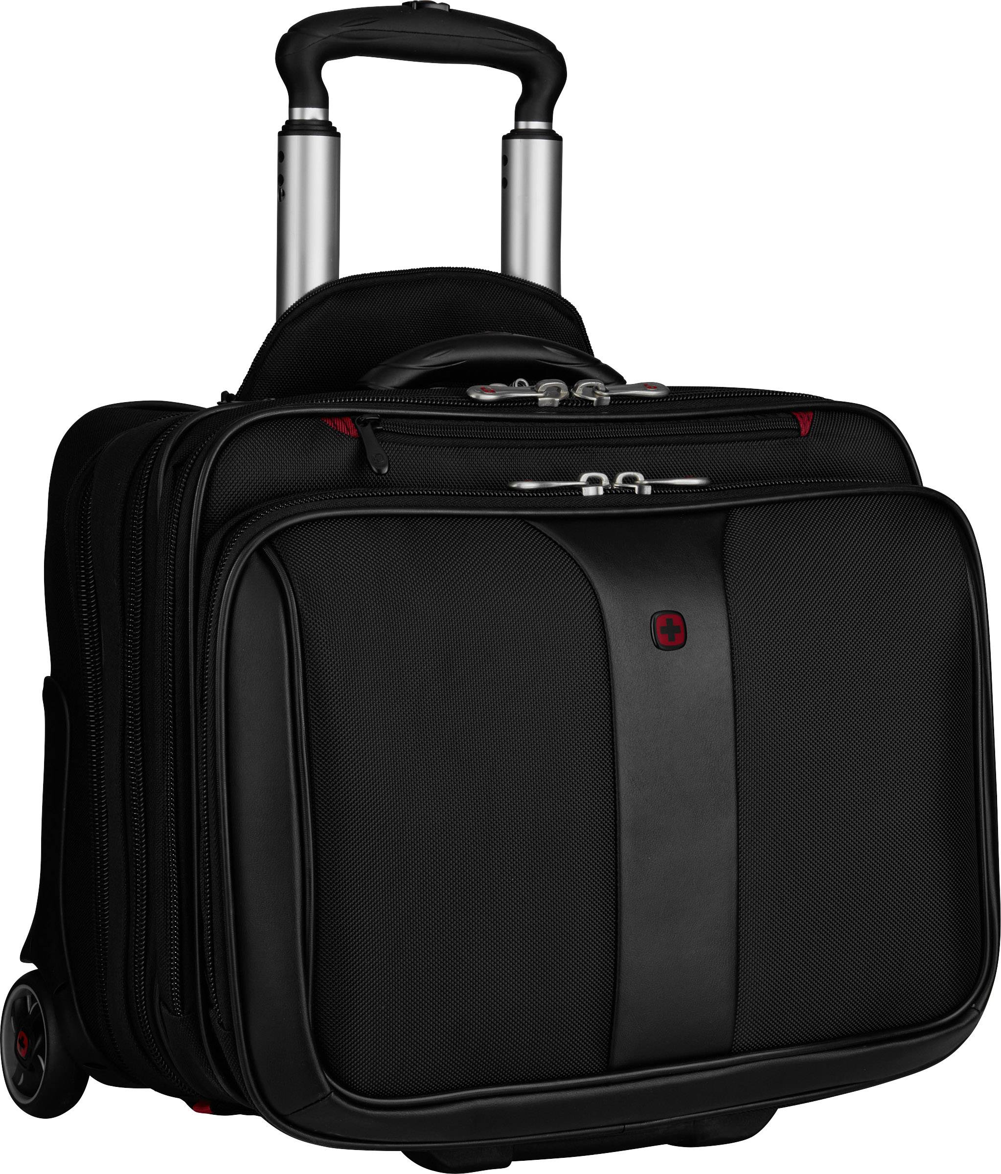 Walizka na laptopa, na kółkach Wenger Patriot 600662, 39,6 cm (15,6") , Kolor producenta: czarny - obrazek 1