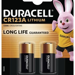Bateria do aparatu CR-123A Duracell CR123 1400 mAh 3 V 2 szt. Bateria do aparatu CR-123A Duracell CR123 1400 mAh 3 V 2 szt.
