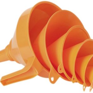 Lejki PE, Pressol 02372 043, O 50-160 mm, 0,05/0,09/0,25/0,27/0,7/1,2 l, zestaw 6 szt. Lejki PE, Pressol 02372 043, O 50-160 mm, 0,05/0,09/0,25/0,27/0,7/1,2 l, zestaw 6 szt.