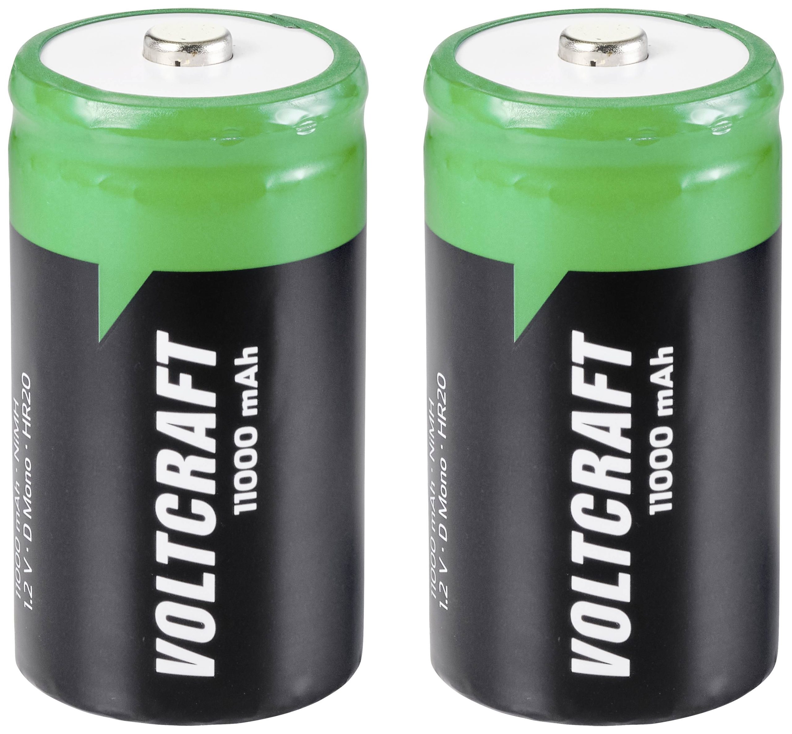 Akumulator D/R20 VOLTCRAFT HR20 NiMH 11000 mAh 1.2 V 2 szt. - obrazek 1