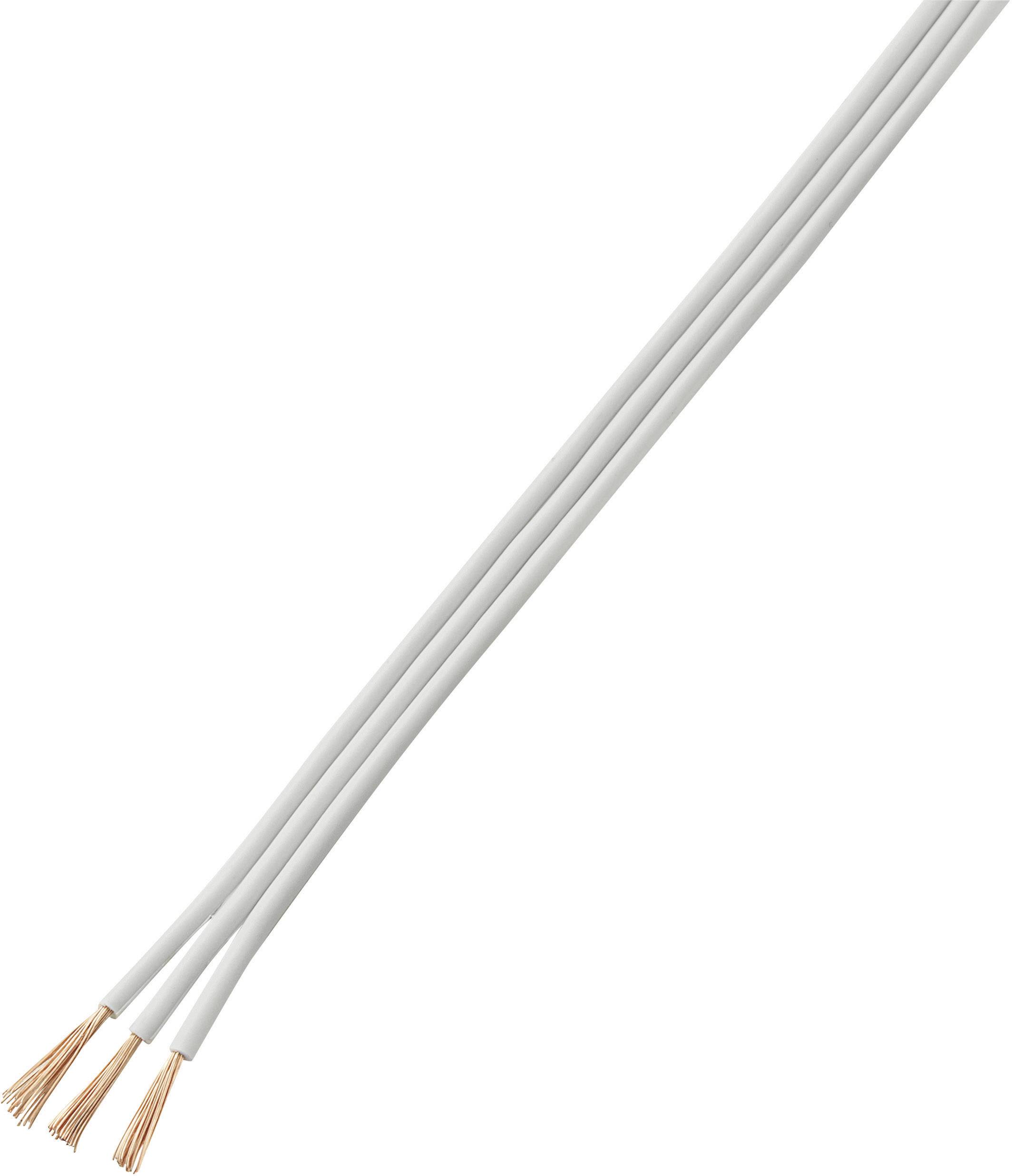 Kabel typu linka 3 x 0,75 mm² biały 606676 20 m - obrazek 1