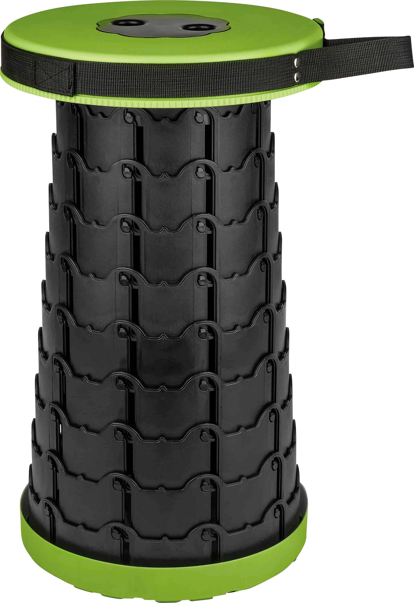 Krzesło składane Calima 46067, zielony, czarny - obrazek 1