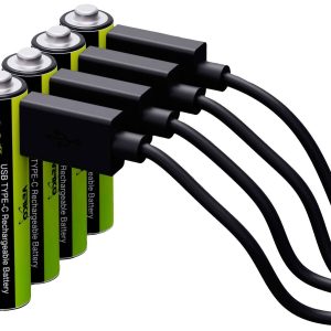 Akumulator AAA/R03 Verico LoopEnergy ładowanie po przez USB-C, Li-Ion, 600 mAh, 1.5 V, 4 szt. Akumulator AAA/R03 Verico LoopEnergy ładowanie po przez USB-C, Li-Ion, 600 mAh, 1.5 V, 4 szt.