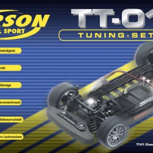 Carson Modellsport 908123 Część zapasowa Zestaw tuningowy E, TT-01 Carson Modellsport 908123 Część zapasowa Zestaw tuningowy E, TT-01