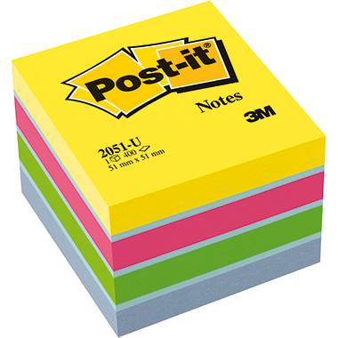 Bloczek karteczek samoprzylepnych Post-it 2051-U 51 mm x 40 mm 400 ark. - obrazek 1
