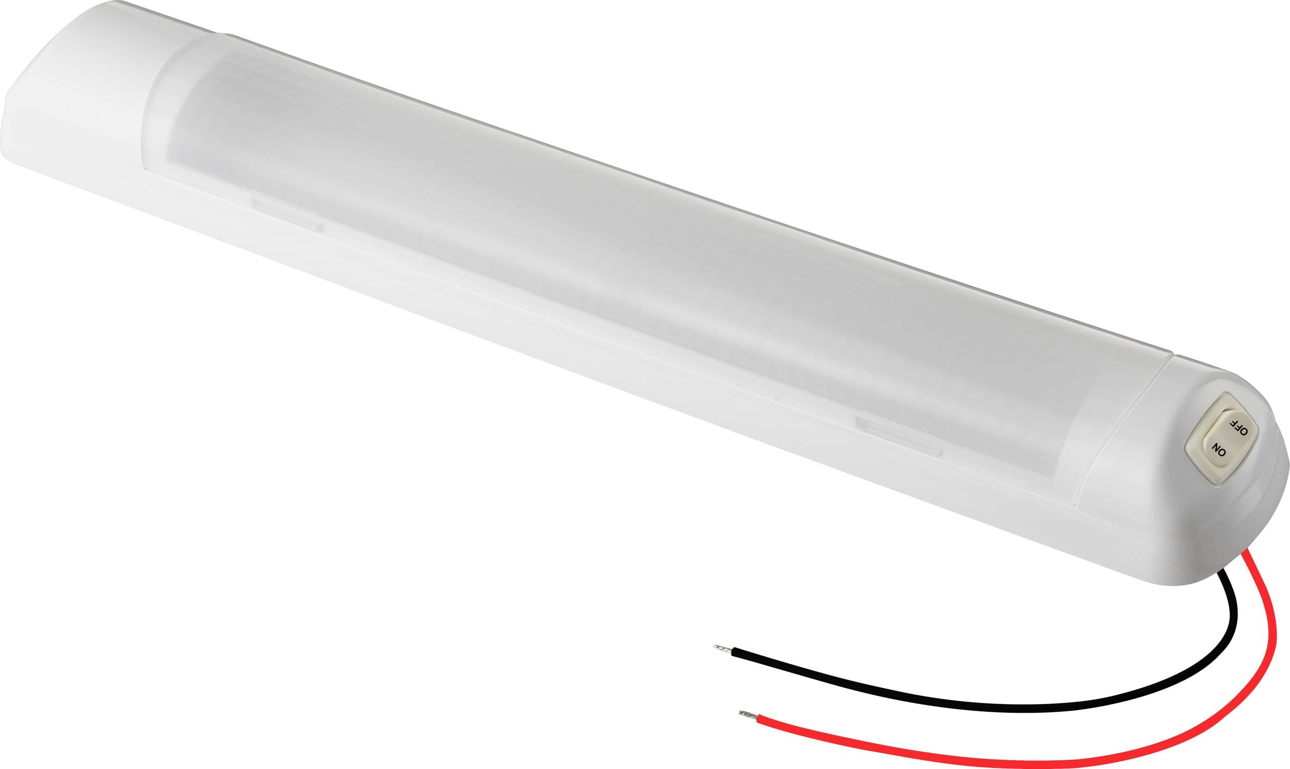 Lampka wewnetrzna LED 12 V/DC Basetech BT 9 LED BT-2290784 (D x S x W) 410 x 65 x 35 mm - obrazek 1