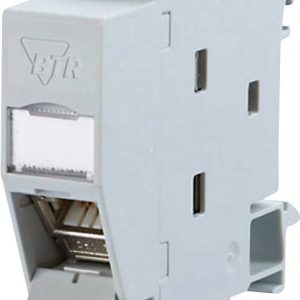 Adapter BTR RAL 7035, RJ45, kat. 6a
