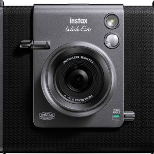 Aparat polaroid Fujifilm Instax Wide Evo, czarny Aparat polaroid Fujifilm Instax Wide Evo, czarny