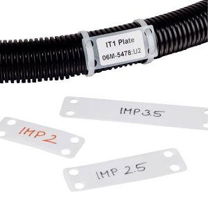Oznacznik na przewody HellermannTyton IMP2 PA66 WH 100 1 szt. Oznacznik na przewody HellermannTyton IMP2 PA66 WH 100 1 szt.