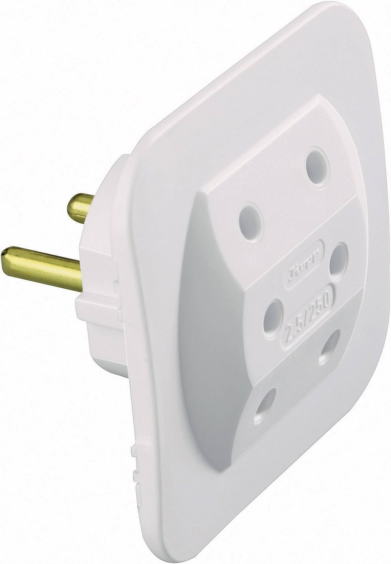 Potrójny adapter, standard Euro - Kopp - obrazek 1