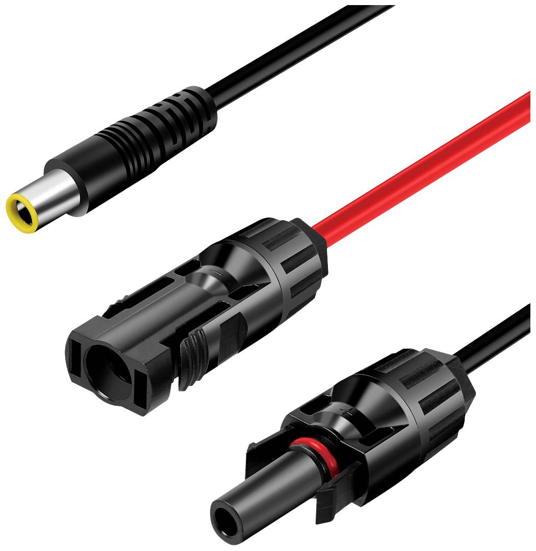 LogiLink PHC0400 DC7909/M zu 2x MC4/MF Złączka solarna Długość kabla 0.3 m - obrazek 1