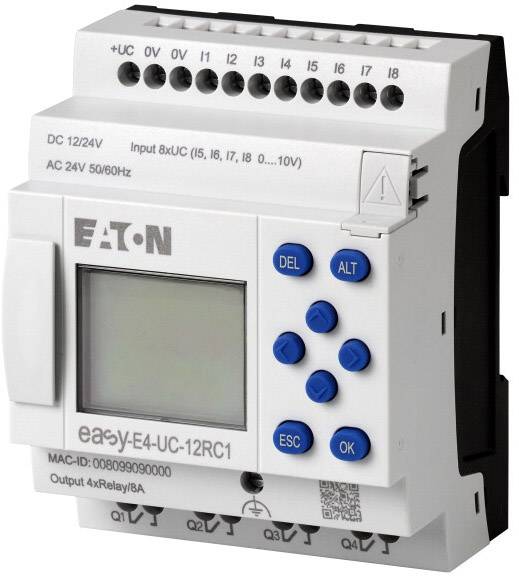 Eaton 197215 EASY-E4-AC-12RC1 Moduł sterujący PLC 230 V/AC - obrazek 1
