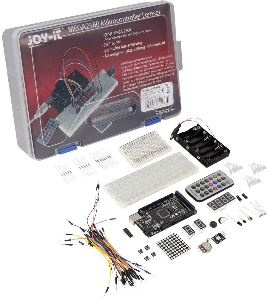 Joy-it ard-set01 Arduino Mega2560 Elektronikset Zestaw do nauki pudełko - obrazek 1