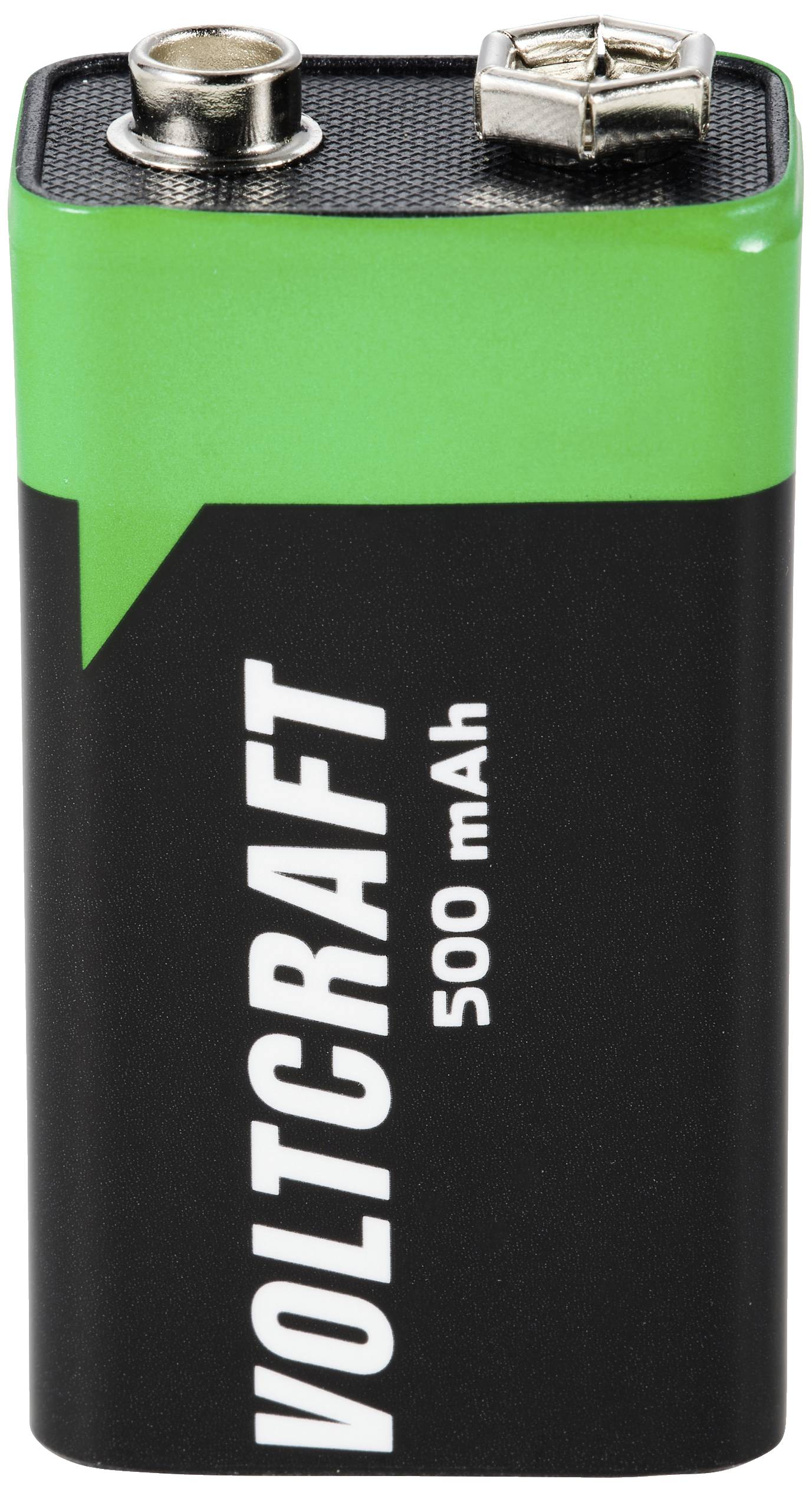 Akumulator 9 V, Li-Ion VOLTCRAFT 6LR61 VC-12714055, 500 mAh, 7.4 V, 1 szt. - obrazek 1