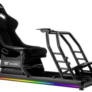 Thermaltake GR500 Racing Simulator Cockpit Fotel wyścigowy czarny Thermaltake GR500 Racing Simulator Cockpit Fotel wyścigowy czarny